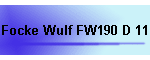 Focke Wulf FW190 D 11