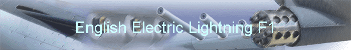 English Electric Lightning F1