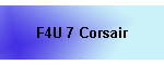 F4U 7 Corsair